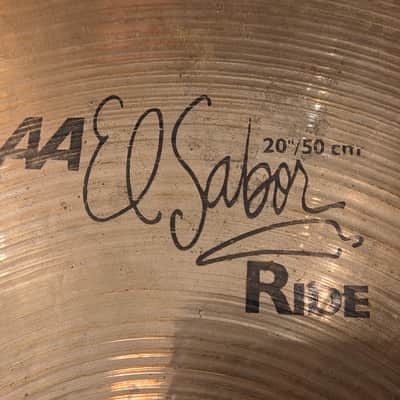 Sabian 20" AA El Sabor Ride Cymbal 2332g & Great Tone! image 2