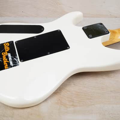 Greco Guitar Device BOM-60R Bombard with Khaler Locking Tremolo MIJ 1986 White Vintage Japan MIJ Fujigen w/ Gig Bag image 7