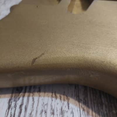 Ibanez Mij RS430 Roadstar II Deluxe Strat Style 1984 Refinished trans Gold Mist Birch Body Project Husk image 4