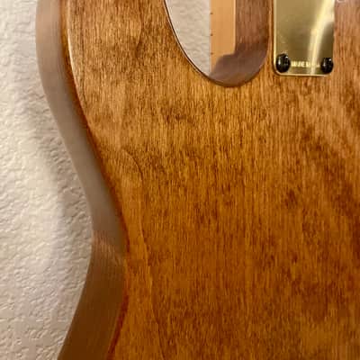Partscaster Tele 2 Piece Alder Body One Piece Maple Neck Made with High End Parts 2026 - Walnut image 17
