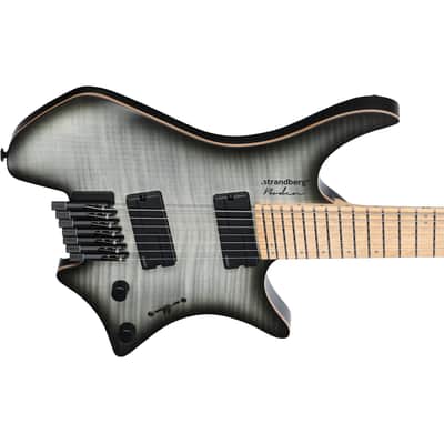 Strandberg Boden Original NX 7 7-String Headless Multi-Scale Guitar - Charcoal Black image 5