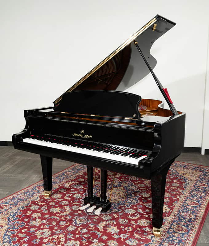 Shigeru Kawai 6’6” SK5 Chamber Grand Piano | Polished Ebony | Used image 1