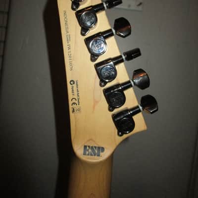 ESP LTD MH-103 QM 2008 - 2018 - See Thru Blue image 11