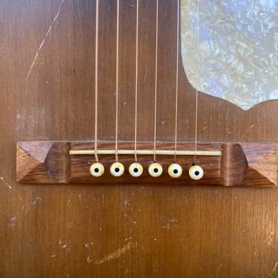 Stella Parlor Guitar 1930’s Sunburst video demo image 6