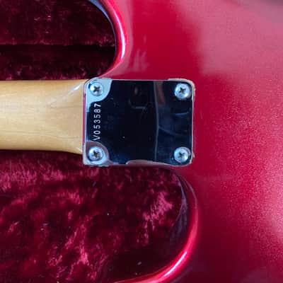 Fender Stratocaster 62 American vintage 1991 - Candy apple image 9