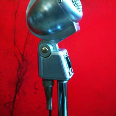 Vintage 1950's Turner S22D / 22D microphone modified dynamic w period cable High Z harp mic 33D image 3