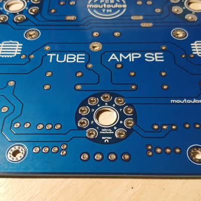 Tube Stereo AMP Single Ended (SE) Bare-PCB 6L6 EL34 (3Wrms) & KT88 (8Wrms) image 5