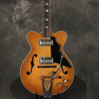 Old Kraftsman (Kay) Hollowbody w/Vibrato tailpiece 1960s Blonde image 2