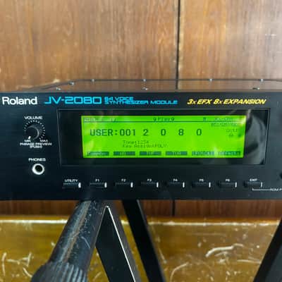 Roland JV-2080 64Voice Synthesizer Module new internal battery 100-240V image 3