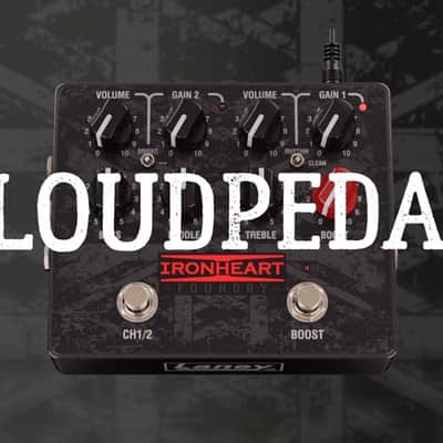 Laney IRONHEART IRF-LOUDPEDAL 2 Channel 60w Guitar Amp In A Pedal Form Factor The Perfect 60 Watt Fly Rig image 10