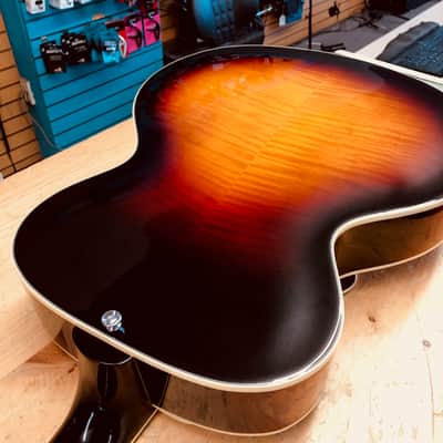 The Loar LH-400 Acoustic Archtop Guitar MIK image 7