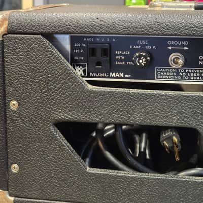 Music Man HD-130 2-Channel Guitar Amp Head 1970s - Just Serviced imagen 9