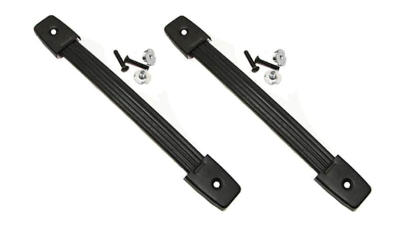 (2 PACK) PROCRAFT SH-10-BK Black Steel Reinforced Strap Handle for Case/Amp/Cab image 1