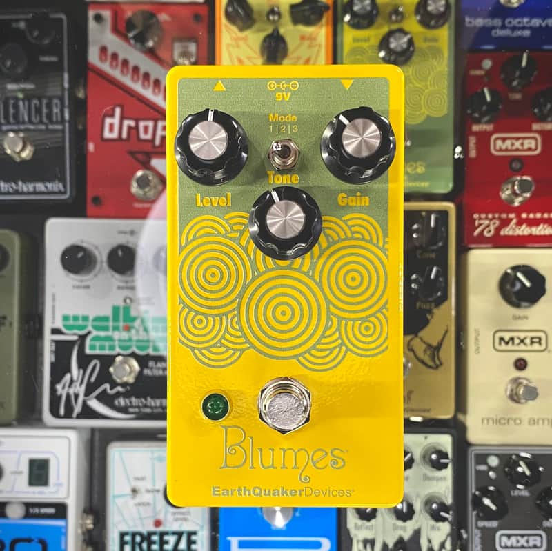 EarthQuaker Devices Blumes Low Signal Shredder 2024 - Yellow / Green image 1