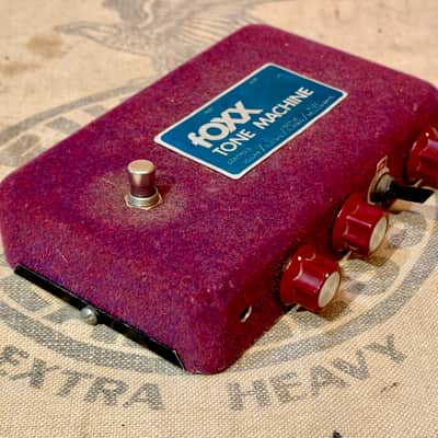 Foxx Tone Machine ~1973 - Purple Velvet Vintage 1970's image 6