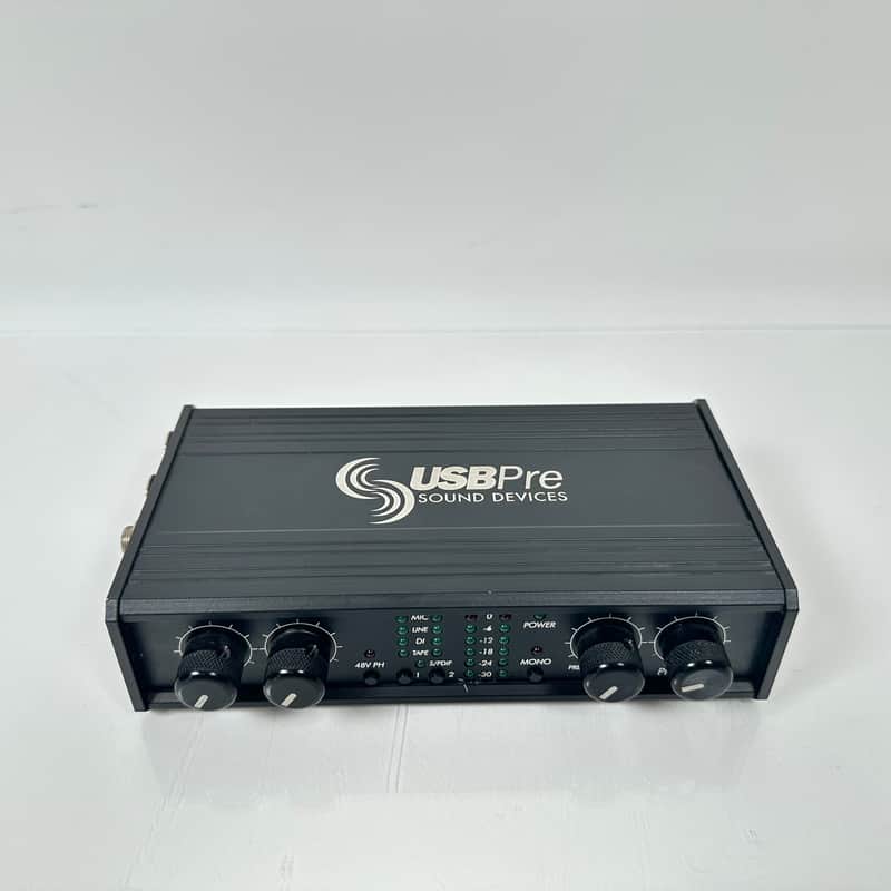 Sound Device USBPre Sound Devices Interface image 1
