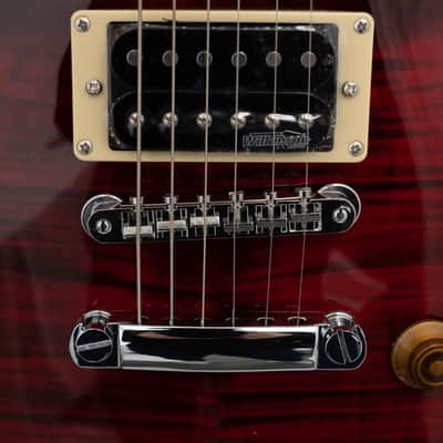 Vintage V100TWR Reissued Series Single Cut 2010s Trans Wine Red image 13