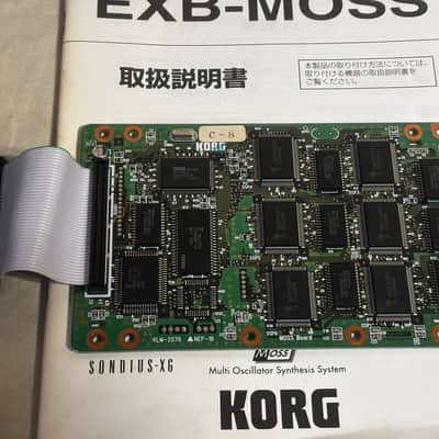 Korg EXB-MOSS Synthesizer Expansion Board KLM-2076 w/ box Triton KARMA image 3