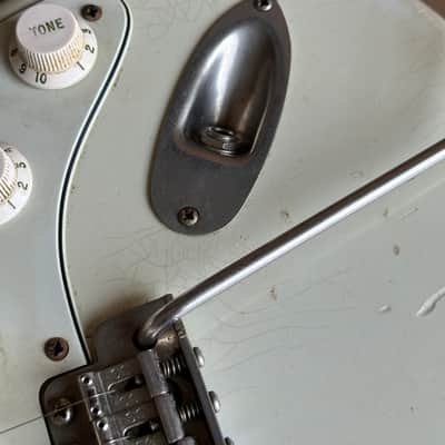 Haar S Old Headstock Birdseye Neck Olympic White Aged image 3