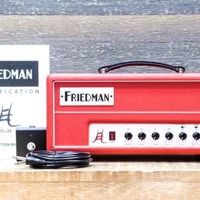 Friedman JEL-20 Head Jake E Lee Signature 20-Watt All-Tube 2-Channel Amplifier Head image 7