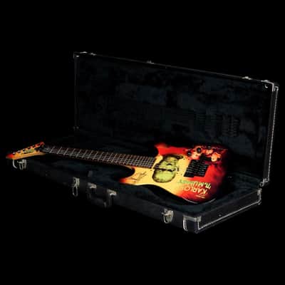 ESP Custom Shop Kirk Hammett Signature KH-2 Karloff Mummy Graphic Rare 1997 image 13
