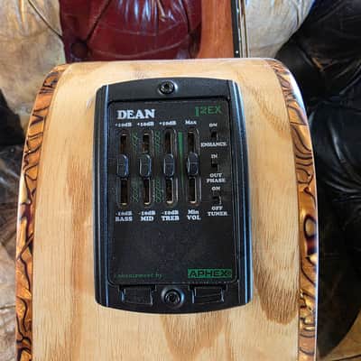 Dean Acoustic Electric Bass Guitar BRAND NEW Quilted Ash Exotica Active EQ image 10