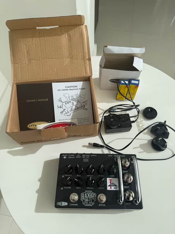 Effectrode SR-71 Blackbird Vacuum Tube Preamp – Excellent Condition w/ Box, Power Supply, Accessories & Extra Tubes