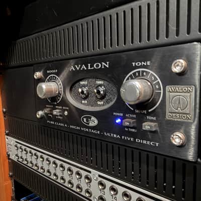 Avalon U5 Anniversary Edition Direct Box / Instrument Preamp 2010s - Black image 2