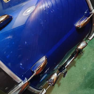 Pearl BLX 22"(diameter)x16"(Depth) Bass Drum - Blue Lacquer image 6
