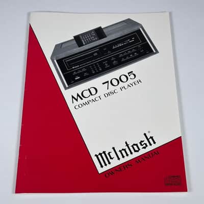 Vintage McIntosh MCD7005 Compact Disc Player Audiophile Stereo image 15