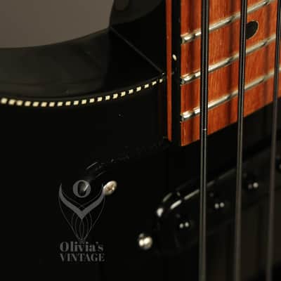 1986 Rickenbacker SHADOW BASS Jetglo 4003 BT with CHECKERBOARD BINDING!!! image 14
