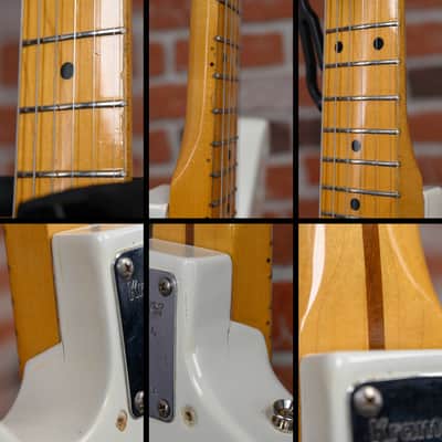 Kramer USA Voyager Imperial White 1983 w/Hard Shell Case image 14
