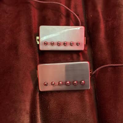 PRS # 7 Treble & Bass Pickup Set w/ Original Nickel Covers image 1
