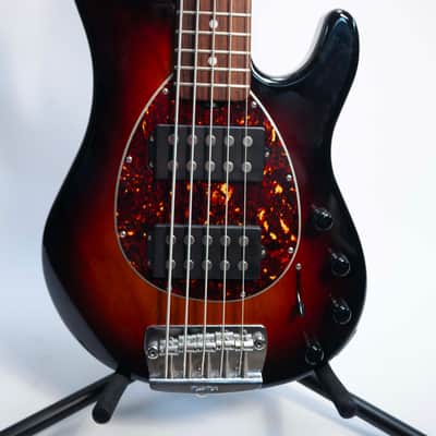 Ernie Ball Music Man Sterling 5 HH with Maple Fretboard 2008 - 2018 - Vintage Sunburst image 2