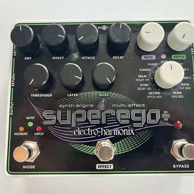 Electro-Harmonix Superego Plus Synth Engine/Multi Effect 2017 - Present Black/Purple/Green image 1