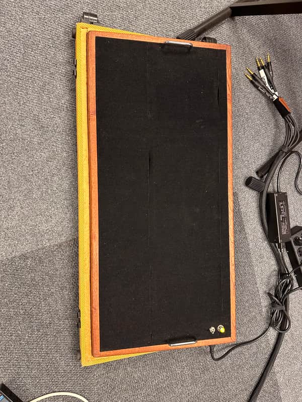 West Coast Pedal Board 36x16 2021 Mahogany image 1