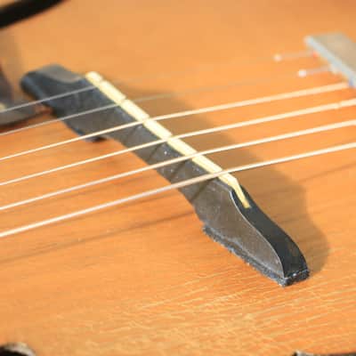 HOFNER ‘FOUR SQUARE’ VERY RARE EARLY 1952 ACOUSTIC GUITAR VINTAGE NEW STRINGS image 19