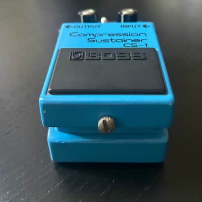 BOSS CS-1 Compression Sustainer Silver Screw 1980 MIJ - Made in Japan Vintage image 3