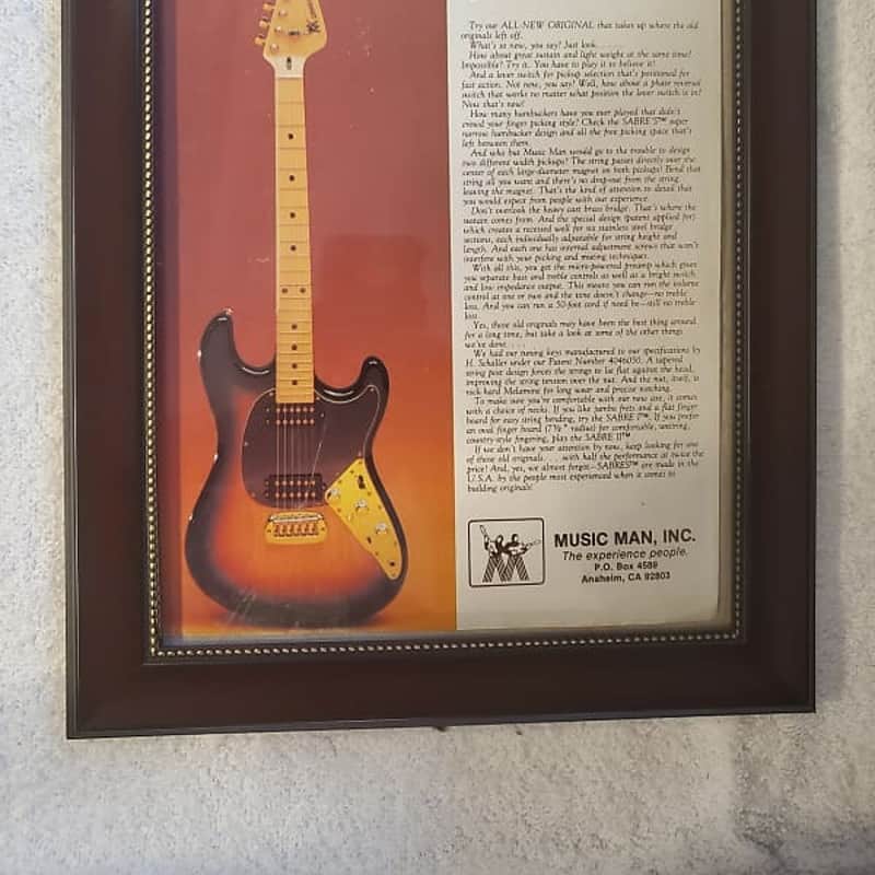 1978 Music Man Sabre Guitar Color