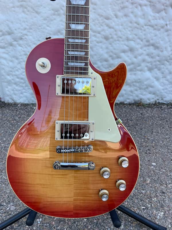 Epiphone Les Paul Standard 60s Figured Top 2024 - Heritage Cherry Sunburst image 1