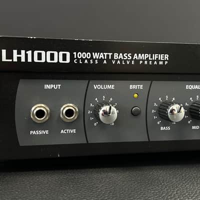 Hartke LH1000 HyDrive 750/1100w Hybrid Bass Head 2010s - Black image 2