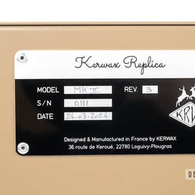 Kerwax Replica Stereo Tube Line Preamplifier image 9