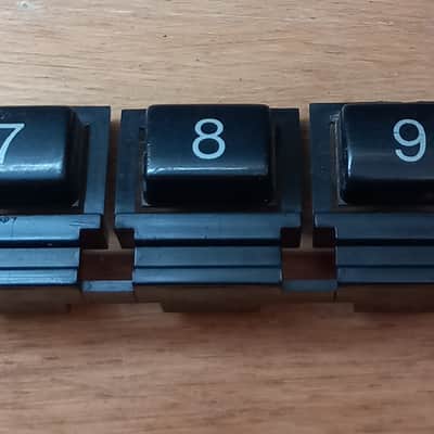 Button assembly, 7 - 9 for Yamaha SY-55