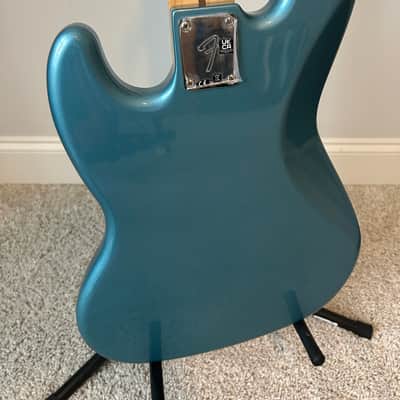 Fender Jazz Player Bass 2024 - Tidepool - w/Hipshot HB7 Lollipop Nickel Bass Tuning Machines image 9