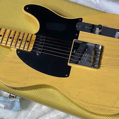 NEW! Fender Custom Shop 1951 Telecaster Journeyman Relic - Aged NoCaster Blonde - 7.2lbs - Authorized Dealer - G07112 image 8