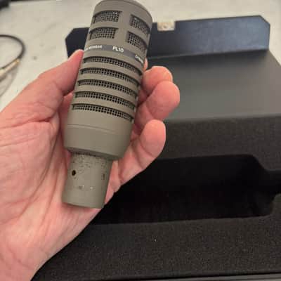 Electro-Voice PL10 Cardioid Dynamic Microphone 1980s - Beige image 8