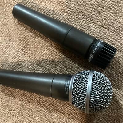 Super Nice pair Shure First Gen SM57 SM58 1965-1984 Microphone image 8
