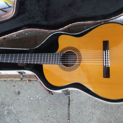Alvarez Kazuo Yari CY128CE Classical Guitar - Natural Amber image 1