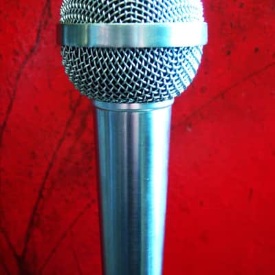 Vintage 1960's Calrad DM63 dynamic omni-directional microphone Dual Z / Hi Z harp mic w cable Olson Lafayette image 5
