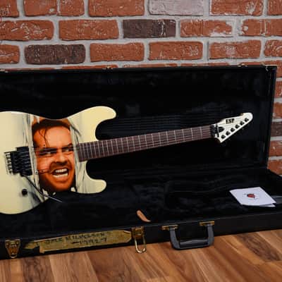 ESP M1 Custom Jack Nicholson “The Shining” Graphic 1994 w/OHSC image 2